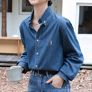 Polo Ralph Lauren embroidered Pony Canvas Shirt